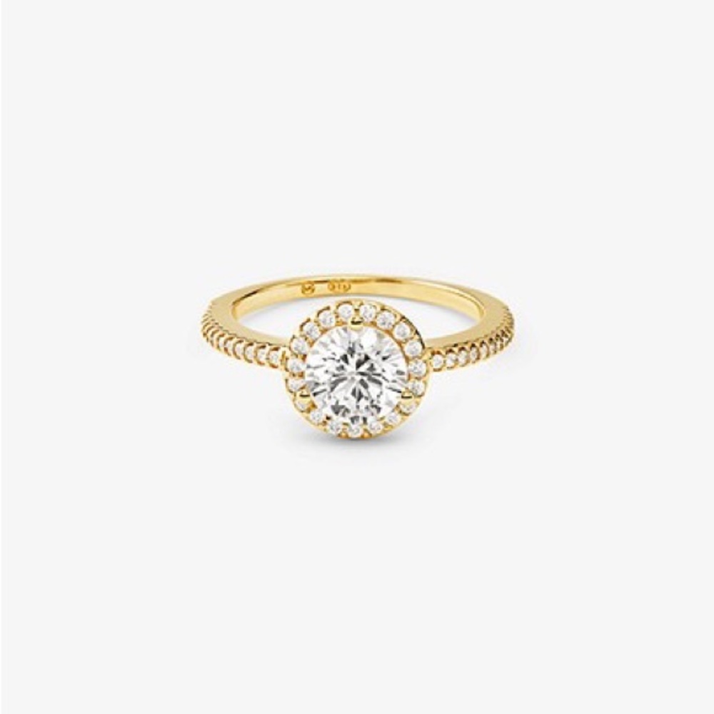 Michael Kors gold plated ring